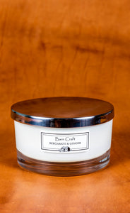 Three wick soy wax candle