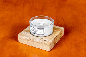 Oak 'Barn Craft' candle holder