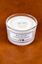 Load image into Gallery viewer, Pomegranate Noir scented soy wax candle
