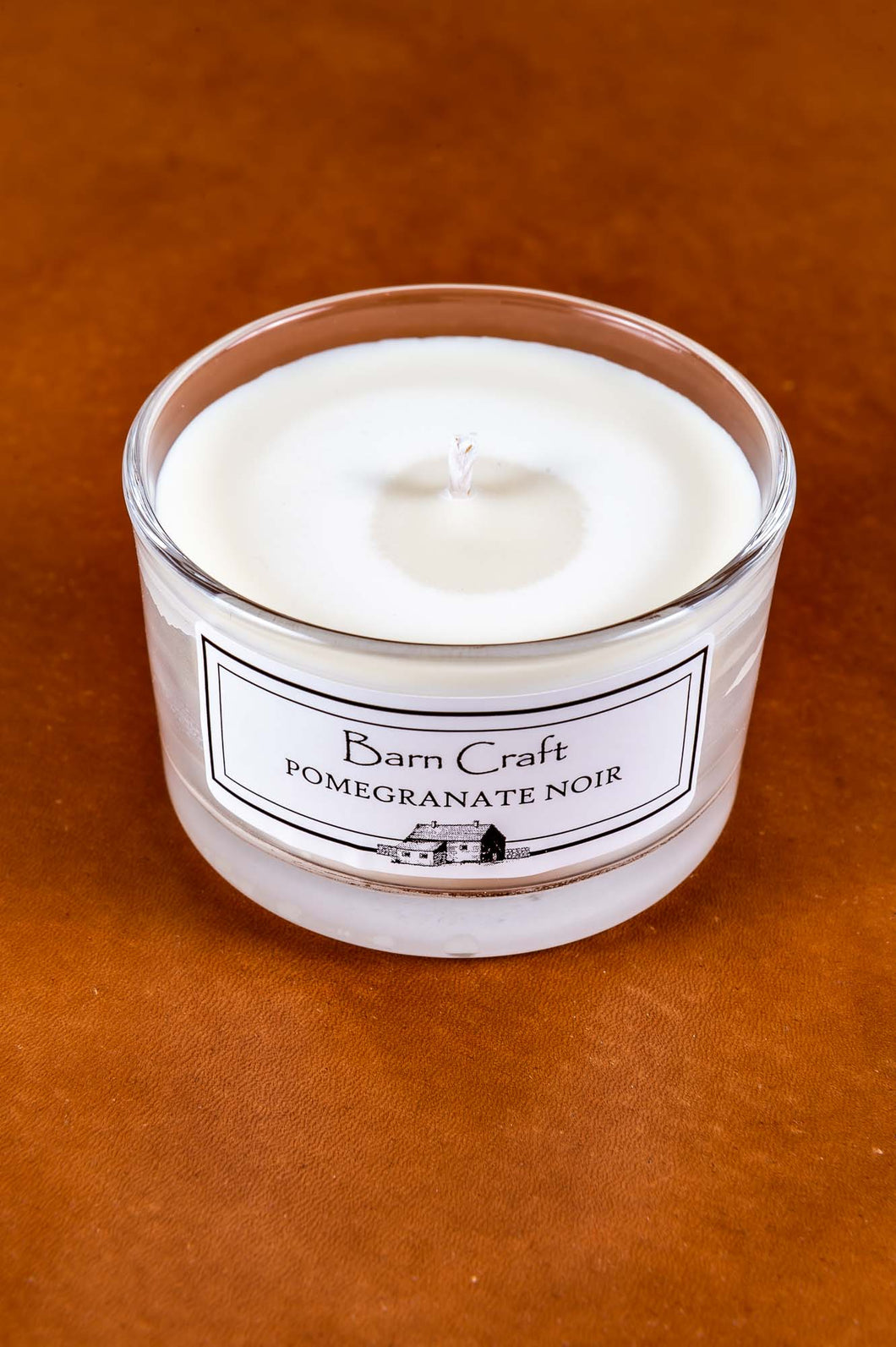 Pomegranate Noir scented soy wax candle