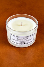 Load image into Gallery viewer, Honeysuckle &amp; Jasmine scented soy wax candle
